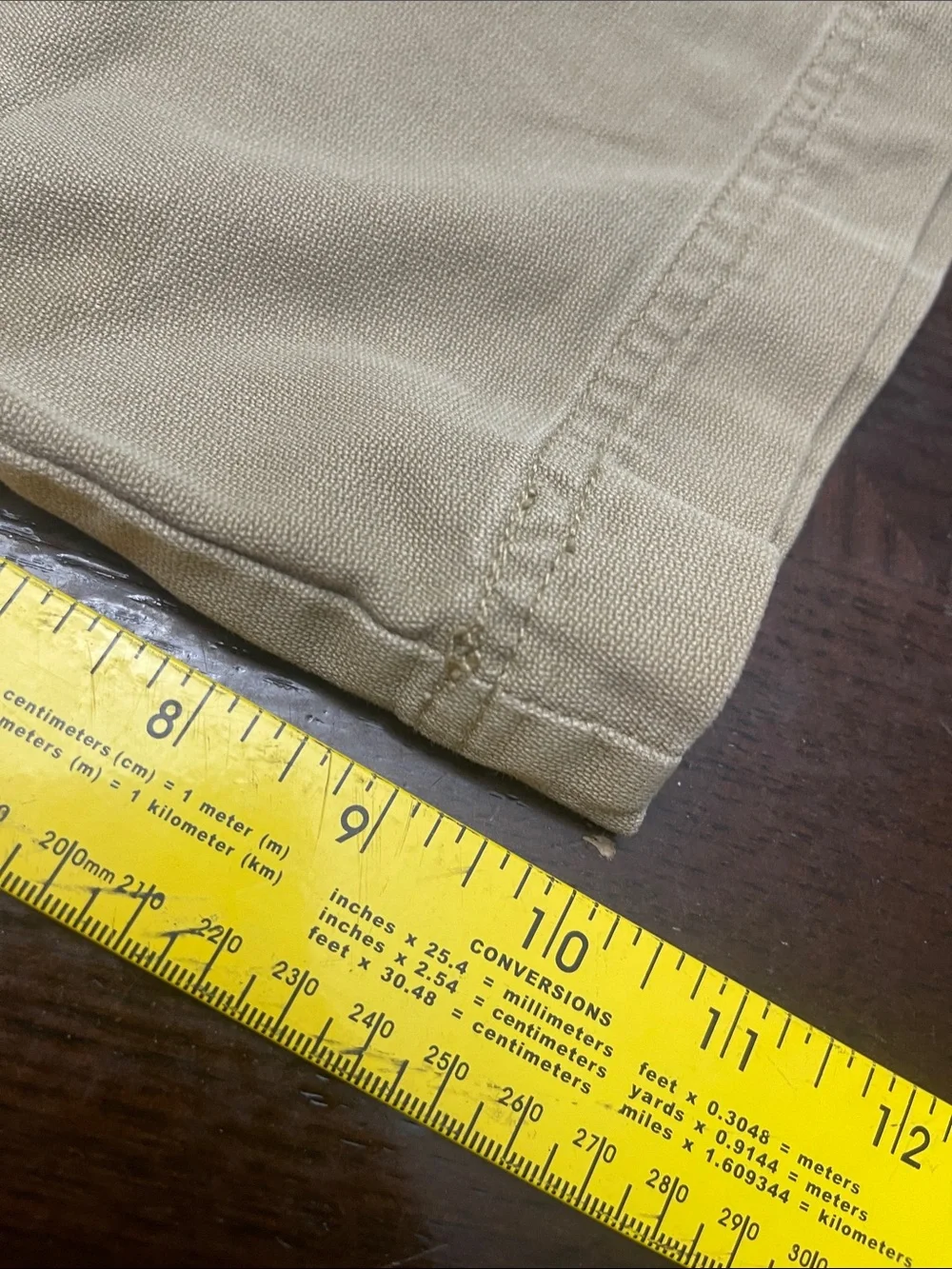 Vintage OP Men's Cargo Shorts in beige